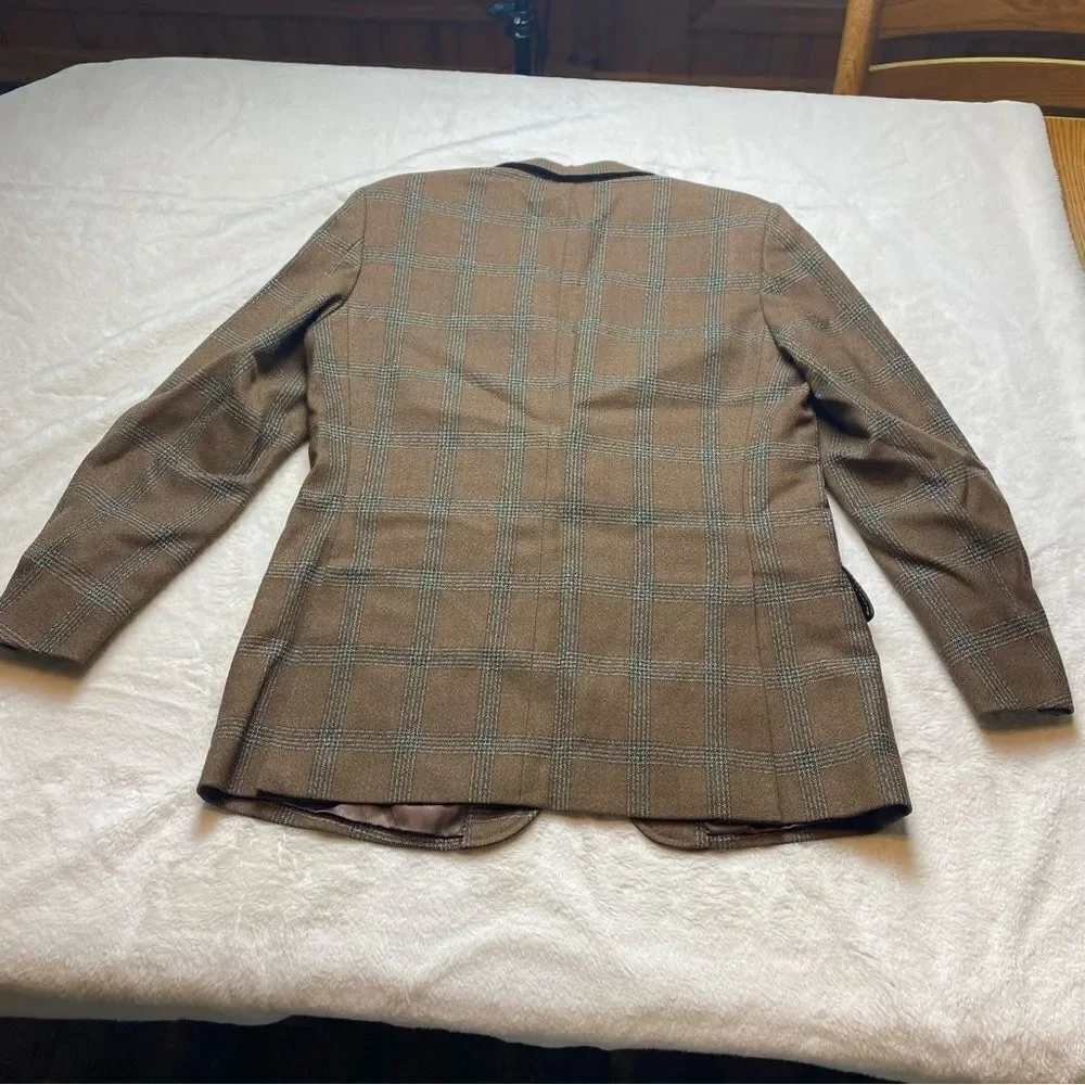 Robert Bunney Vintage Toreador Super Twisted Worsted Jacket Size 40